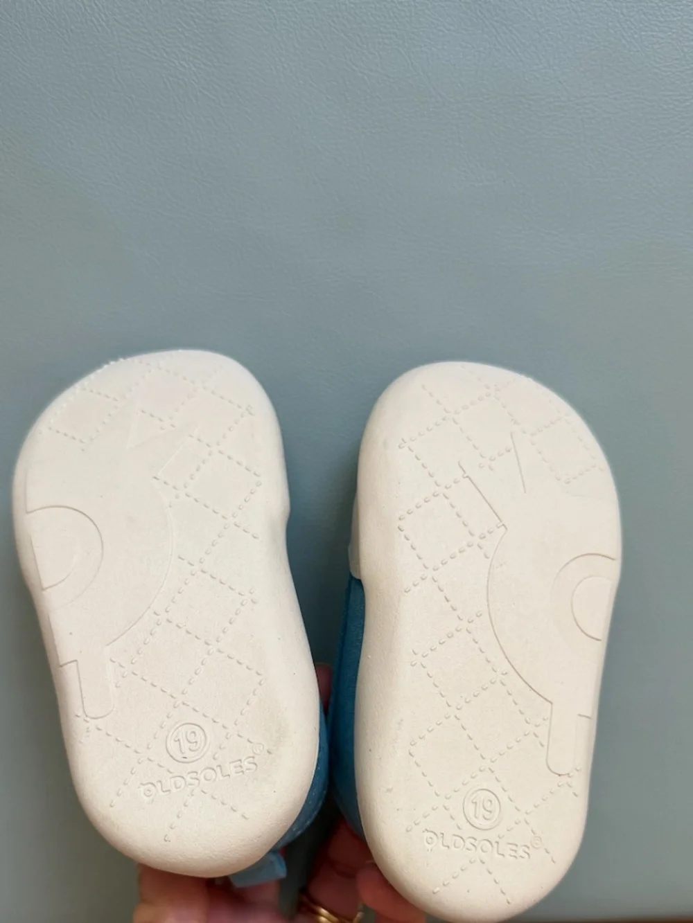 NWT - Old Soles Boy's and Girl's Salty Ground Casual Shoes - Light Denim Canvas